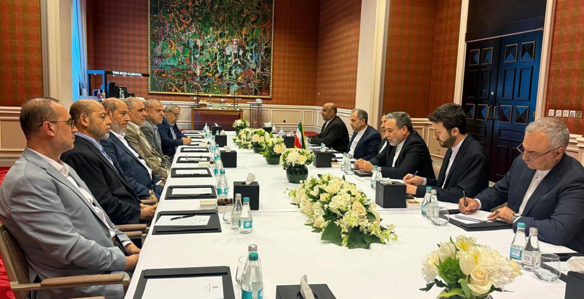 وزیر خارجه ایران با اعضای ارشد جنبش حماس دیدار و گفتگو کرد - اسپوتنیک ایران  , 1920, 04.09.2025