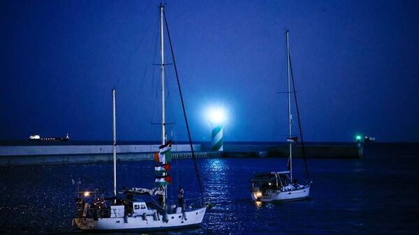 ناوگان گرتا تونبرگ، فعال اقلیمی، از حمله پهپادی به یکی از کشتی‌هایش خبر داد - اسپوتنیک ایران  