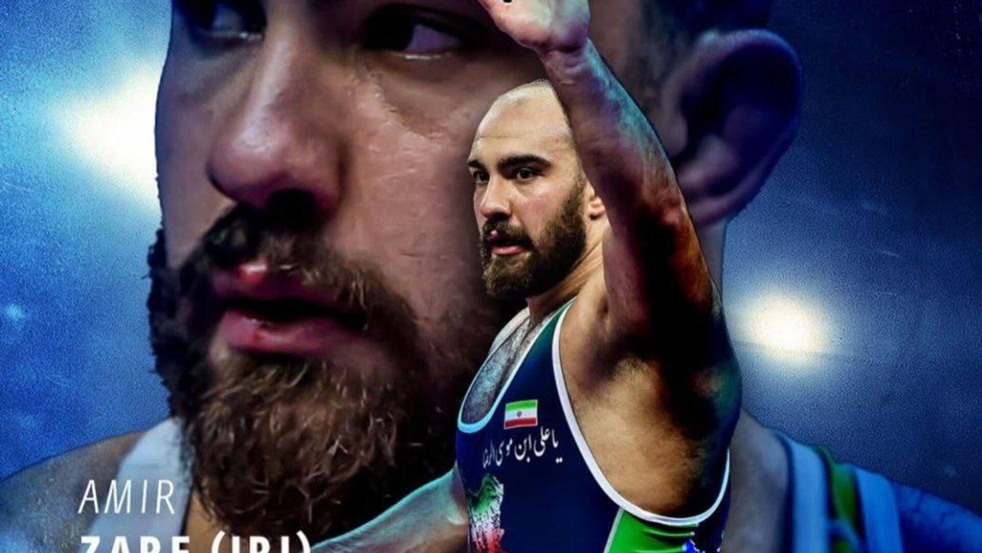 پوستر اتحادیه جهانی کشتی به مناسبت مدال طلای امیرحسین زارع در کشتی پوستر اتحادیه جهانی کشتی به مناسبت مدال طلای امیرحسین زارع در کشتی - اسپوتنیک ایران , 1920, 14.09.2025