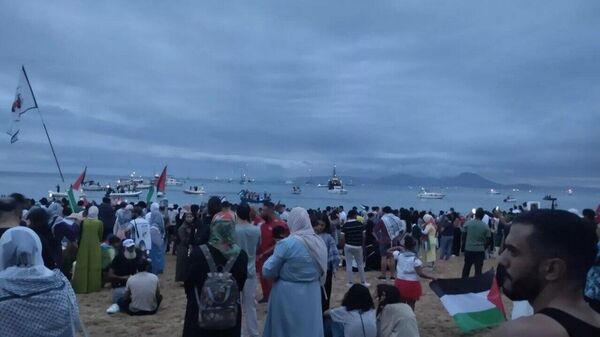 اعزام یک کشتی جنگی ایتالیا برای محافظت از «ناوگان پایداری غزه» - اسپوتنیک ایران  