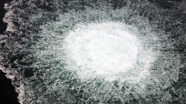 Gas leak location on Nord Stream 2  - اسپوتنیک ایران  