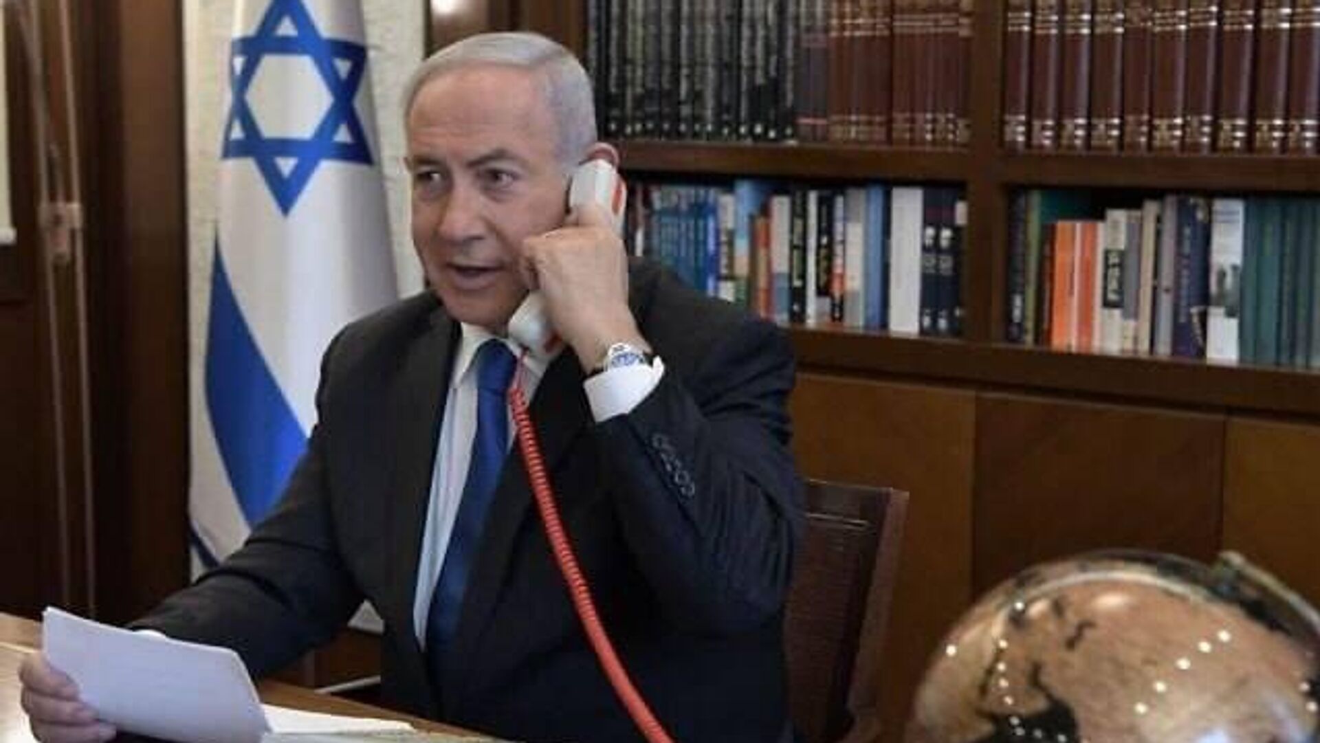 عذرخواهی نتانیاهو از نخست وزیر قطر به خاطر حمله اخیر به دوحه عذرخواهی نتانیاهو از نخست وزیر قطر به خاطر حمله اخیر به دوحه - اسپوتنیک ایران , 1920, 29.09.2025