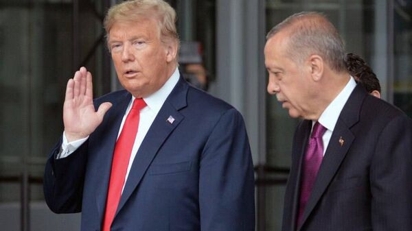 ترامپ و اردوغان پیرامون اوضاع غزه تلفنی گفتگو کردند - اسپوتنیک ایران  