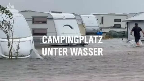 طوفان«Detlef» باعث شد که آخر هفته باران شدیدی در آلمان ببارد - اسپوتنیک ایران  