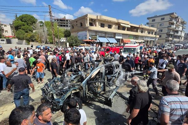 یک پهپاد اسرائیلی به یک خودرو در جنوب لبنان حمله کرد - اسپوتنیک ایران  