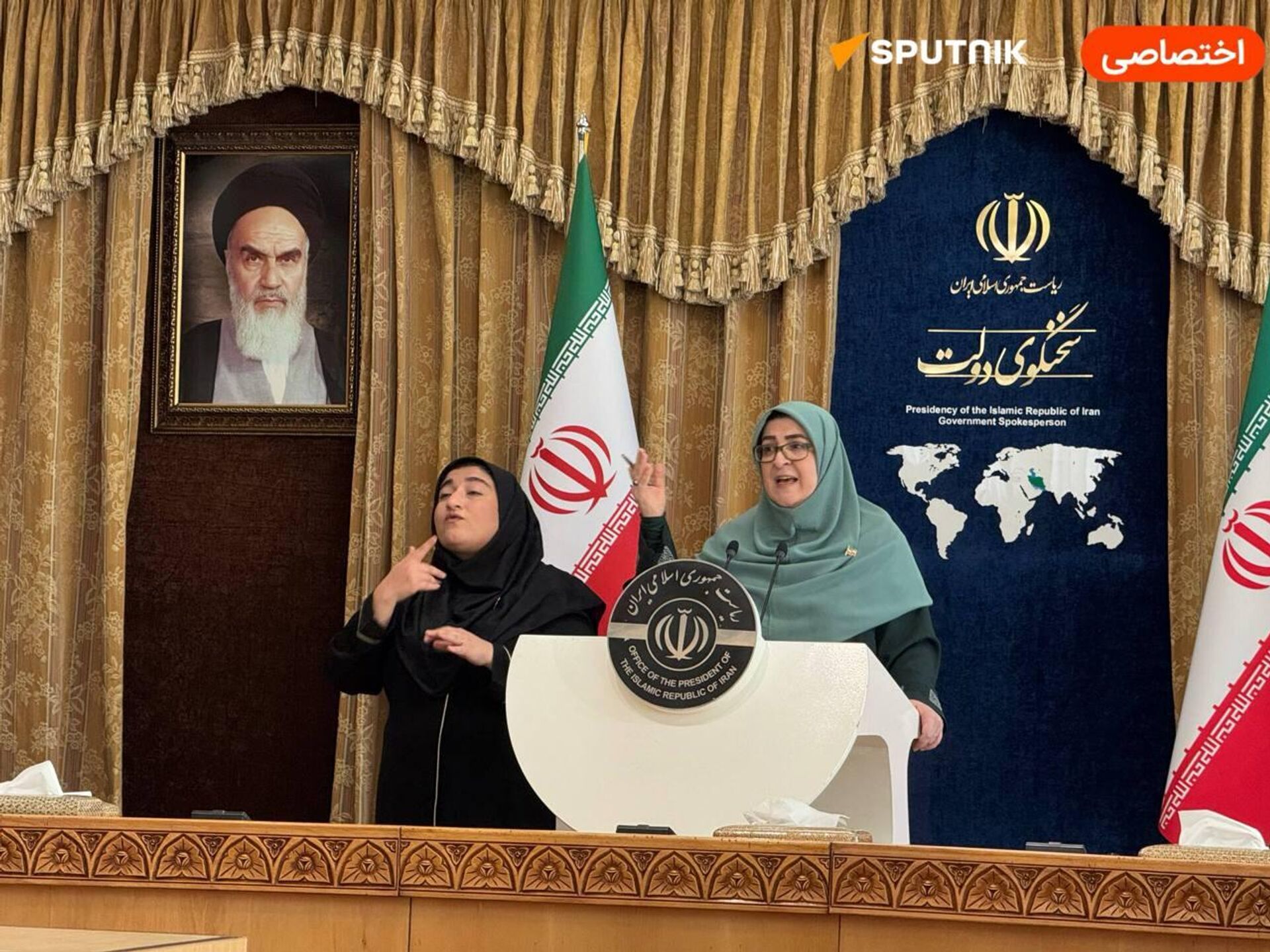 سخنگوی دولت ایران گفت که همکاری های دفاعی بخش مهمی از معاهده ی ایران روسیه است سخنگوی دولت ایران گفت که همکاری های دفاعی بخش مهمی از معاهده ی ایران روسیه است - اسپوتنیک ایران , 1920, 07.10.2025