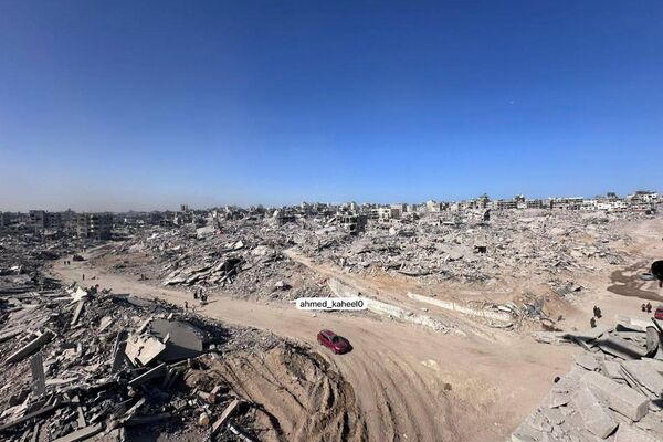 ویدیویی از تخریب کامل و گسترده مناطقی از نوار غزه بدست اسرائیل ویدیویی از تخریب کامل و گسترده مناطقی از نوار غزه بدست اسرائیل - اسپوتنیک ایران