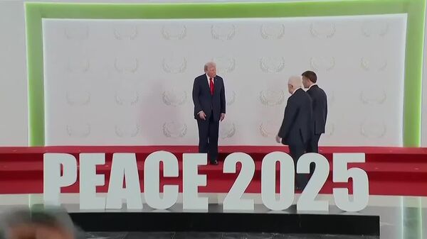 دیدار ترامپ و محمود عباس، رئیس تشکیلات خودگردان فلسطین - اسپوتنیک ایران  