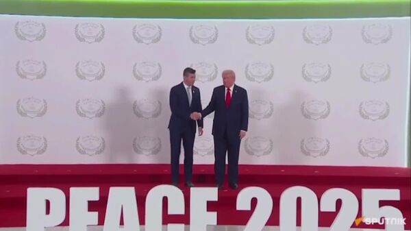 ترامپ با رهبران شرکت کننده در اجلاس صلح غزه در شرم الشیخ مصر دیدار کرد - اسپوتنیک ایران  