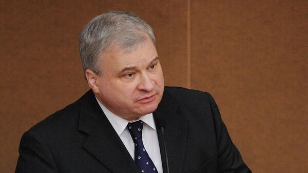 Первый заместитель министра иностранных дел РФ Андрей Денисов на пленарном заседании Государственной Думы РФ - اسپوتنیک ایران  