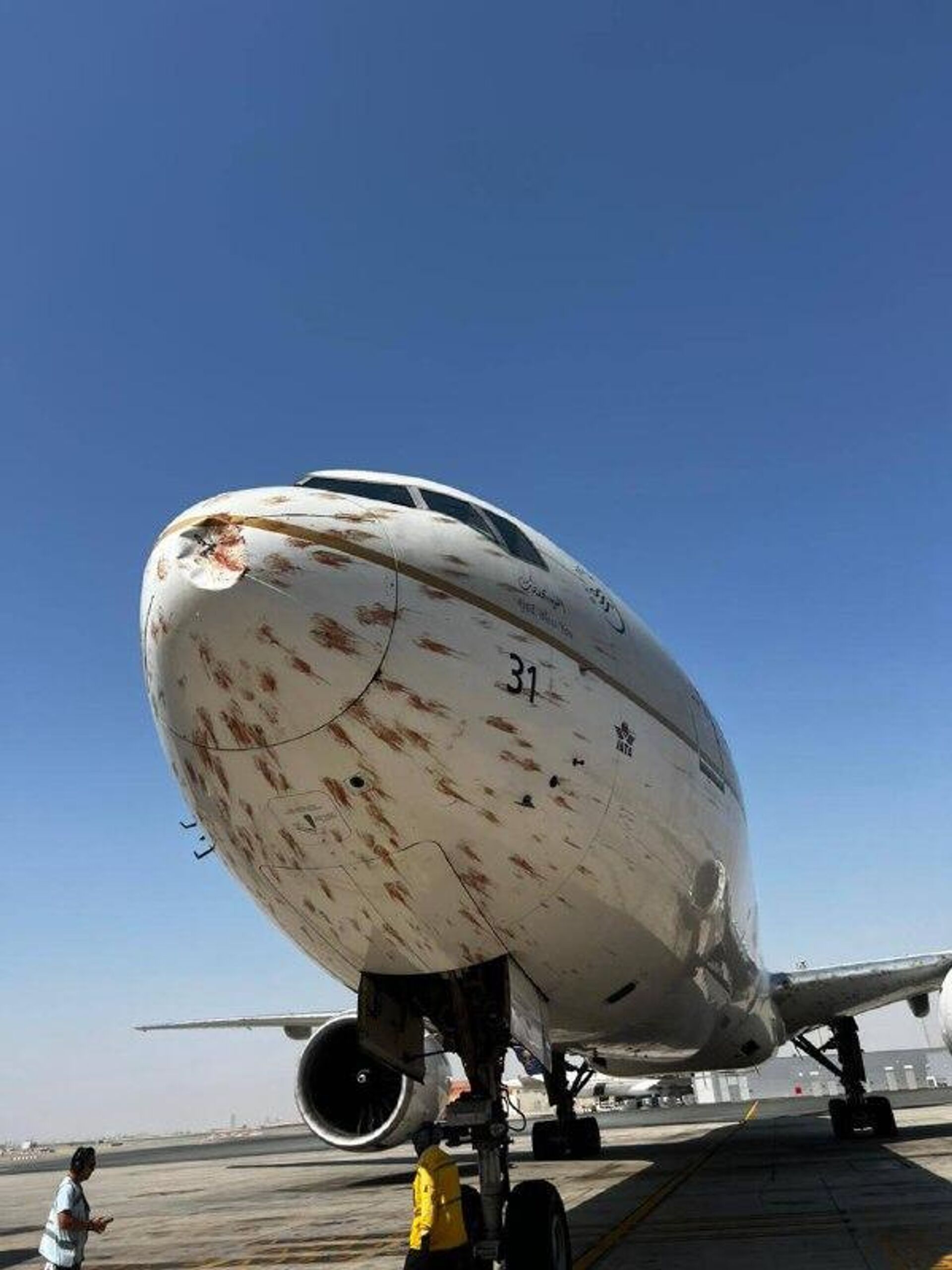 یک هواپیمای خطوط هوایی عربستان پس از برخاستن از الجزایر با دسته‌ای از پرندگان برخورد کرد - اسپوتنیک ایران  , 1920, 27.10.2025