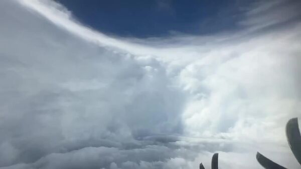 تصاویر نفس‌گیر از درون طوفان ملیسا - اسپوتنیک ایران  