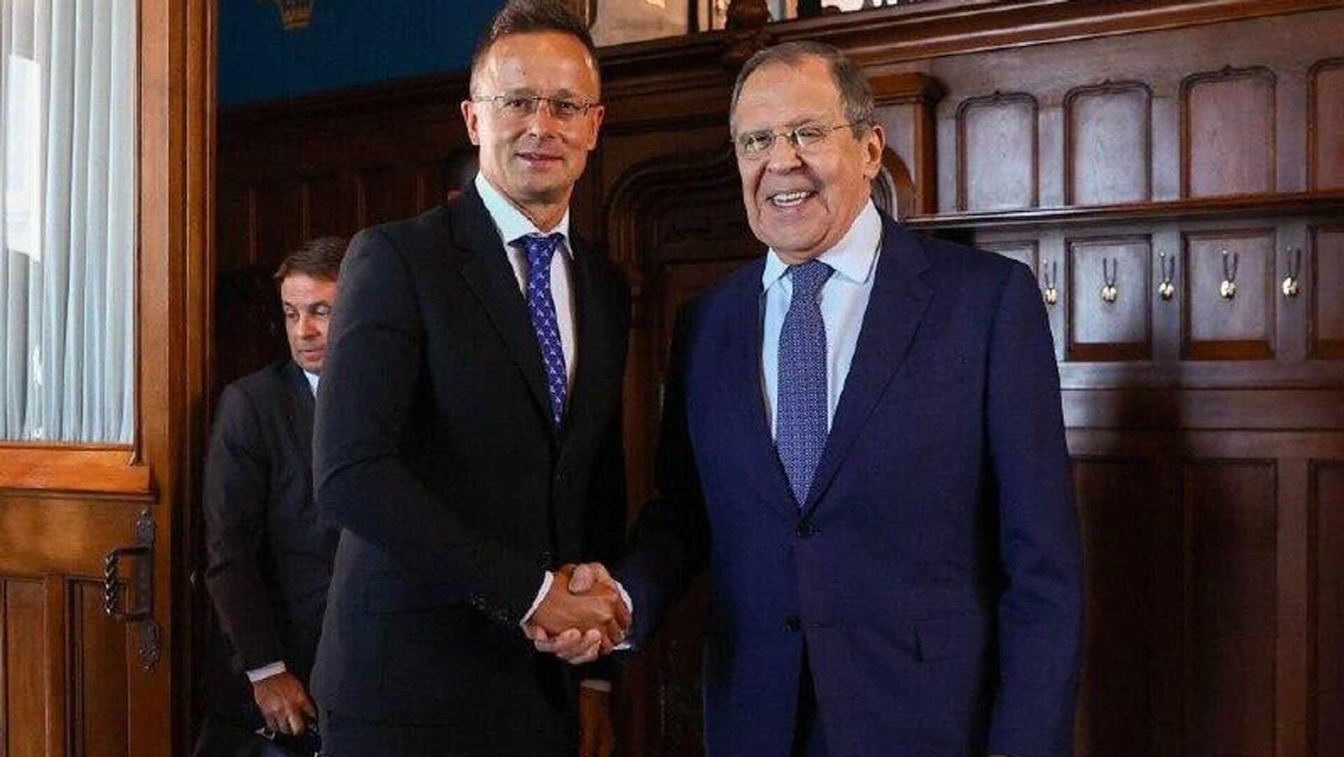 تاکید وزیر خارجه مجارستان بر آمادگی کشورش برای میزبانی گفتگوهای روسیه و آمریکا تاکید وزیر خارجه مجارستان بر آمادگی کشورش برای میزبانی گفتگوهای روسیه و آمریکا - اسپوتنیک ایران , 1920, 28.10.2025