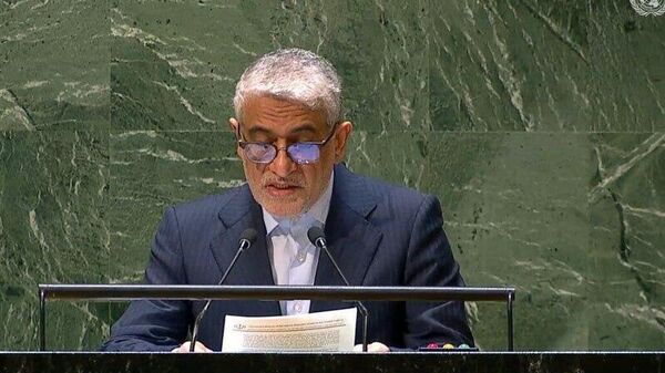 نامه ایران به گوترش و شورای امنیت در پی تهدیدات ترامپ - اسپوتنیک ایران  