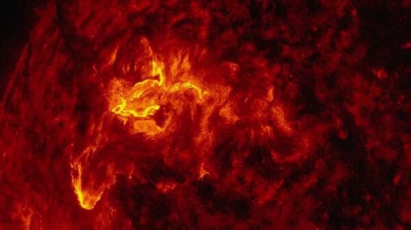 یک شراره قدرتمند و زیبا در خورشید رخ داد - اسپوتنیک ایران  