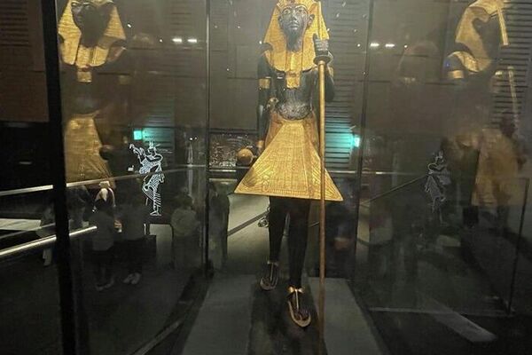 تصاویری از درون تالار توت‌عنخ‌آمون، مشهورترین تالار موزه بزرگ مصر - اسپوتنیک ایران  