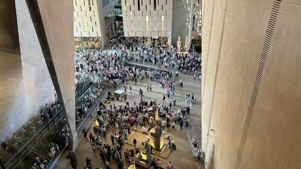 ظرفیت موزه بزرگ مصر تکمیل شد و فروش بلیط برای امروز متوقف شد - اسپوتنیک ایران  