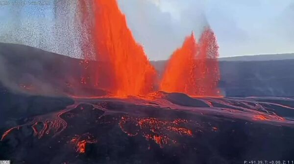 یکی از فعال‌ترین آتشفشان‌های جهان، کیلاویا در جزیره بزرگ هاوایی، شروع به فوران کرده است - اسپوتنیک ایران  