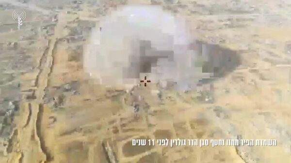 تخریب تونلی در نوار غزه توسط ارتش اسرائیل - اسپوتنیک ایران  