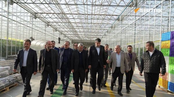 بازدید معاون دیپلماسی اقتصادی وزارت امور خارجه ایران از منطقه آزاد ارس - اسپوتنیک ایران  