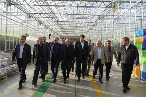 بازدید معاون دیپلماسی اقتصادی وزارت امور خارجه ایران از منطقه آزاد ارس - اسپوتنیک ایران  