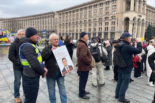 در کی‌یف، تجمعی علیه زلنسکی و فساد در اوکراین برگزار شد - اسپوتنیک ایران  