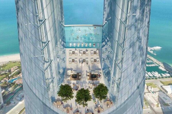 بلندترین هتل جهان در دبی افتتاح شد بلندترین هتل جهان در دبی افتتاح شد - اسپوتنیک ایران