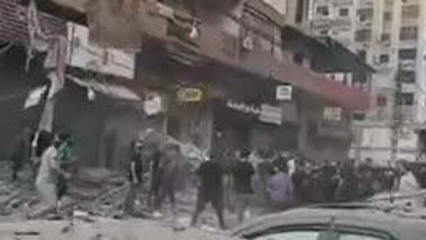 تصاویر بیشتر از حمله اسرائیل به حومه جنوبی بیروت - اسپوتنیک ایران  