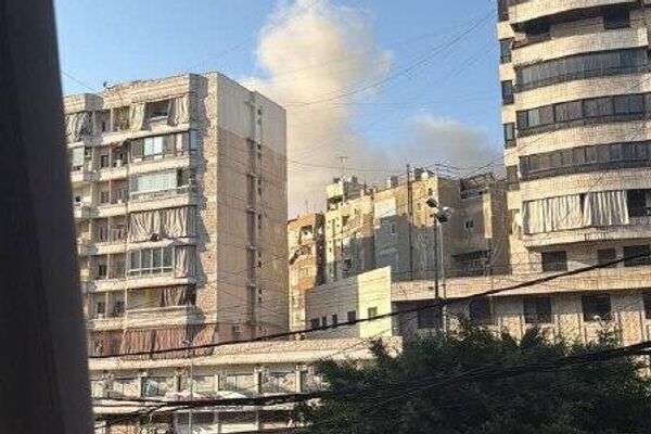 تصاویر بیشتر از حمله اسرائیل به حومه جنوبی بیروت - اسپوتنیک ایران  