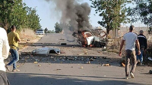 در حمله اسرائیل به حومه جنوبی بیروت، 5 نفر کشته و 28 نفر زخمی شدند - اسپوتنیک ایران  