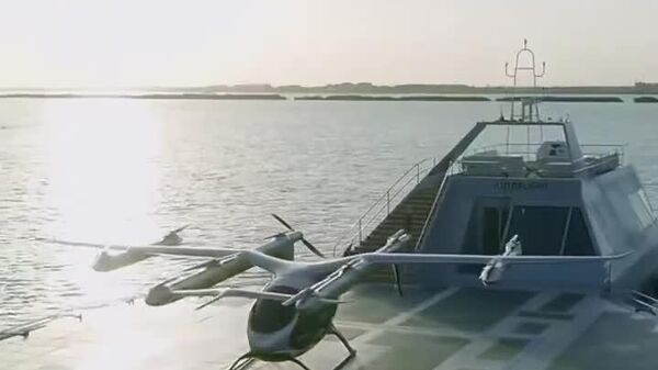 رونمایی از هلی پورت سیار در‌ چین - اسپوتنیک ایران  