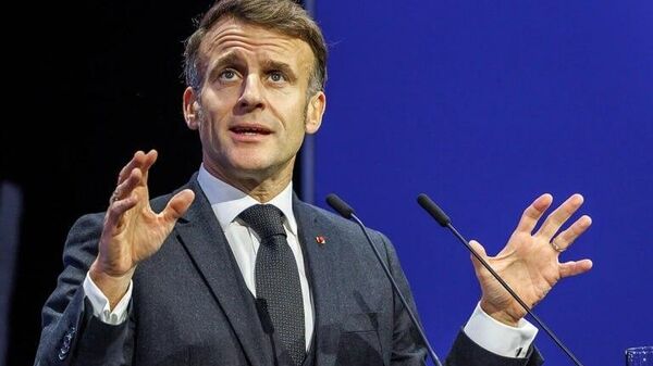 مکرون: «ائتلاف مشتاقان» یک گروه کاری با آمریکا در مورد واگذاری تضمین‌های امنیتی برای کی یف تشکیل می دهد - اسپوتنیک ایران  