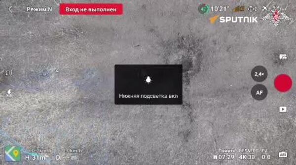 يگان ویژه دنیپر روسیه در حال مین روبی مسیرهای پیشروی تجهیزات و نیروها در منطقه زاپوروژیه است - اسپوتنیک ایران  