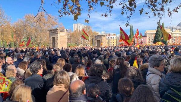 ده‌ها هزار نفر از ساکنان مادرید علیه دولت «فاسد» پدرو سانچز تظاهرات کردند - اسپوتنیک ایران  