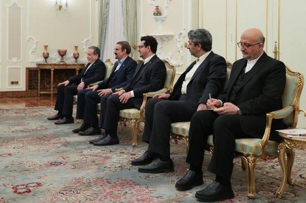 دیدار وزیر خارجه ترکیه با رئیس جمهور ایران - اسپوتنیک ایران  