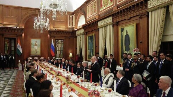 ضیافت شام رییس جمهور هند برای ولادیمیر پوتین - اسپوتنیک ایران  