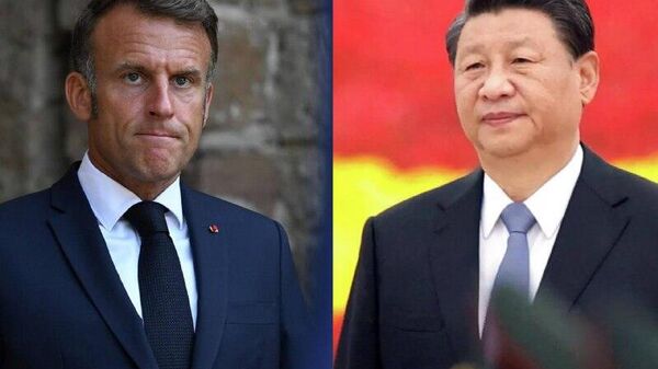 مکرون، چین را با تعرفه‌های اتحادیه اروپا تهدید می‌کند - بدون اینکه بداند واقعاً چه کسی متضرر می‌شود - اسپوتنیک ایران  