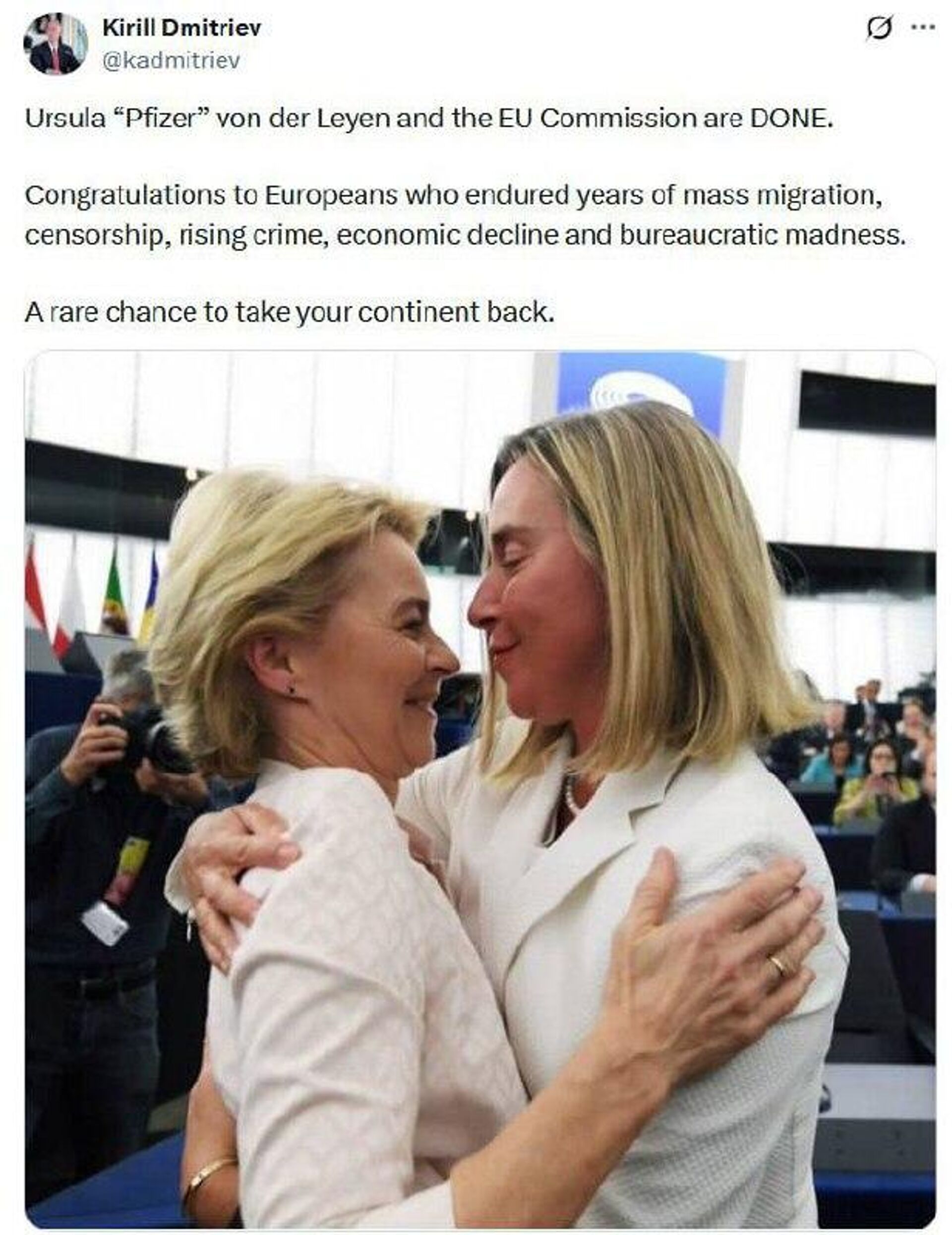 کریل دمیتریف، نماینده روسیه، با نقل قول از ایلان ماسک، درباره وضعیت اتحادیه اروپا اظهار نظر کرد - اسپوتنیک ایران  , 1920, 07.12.2025