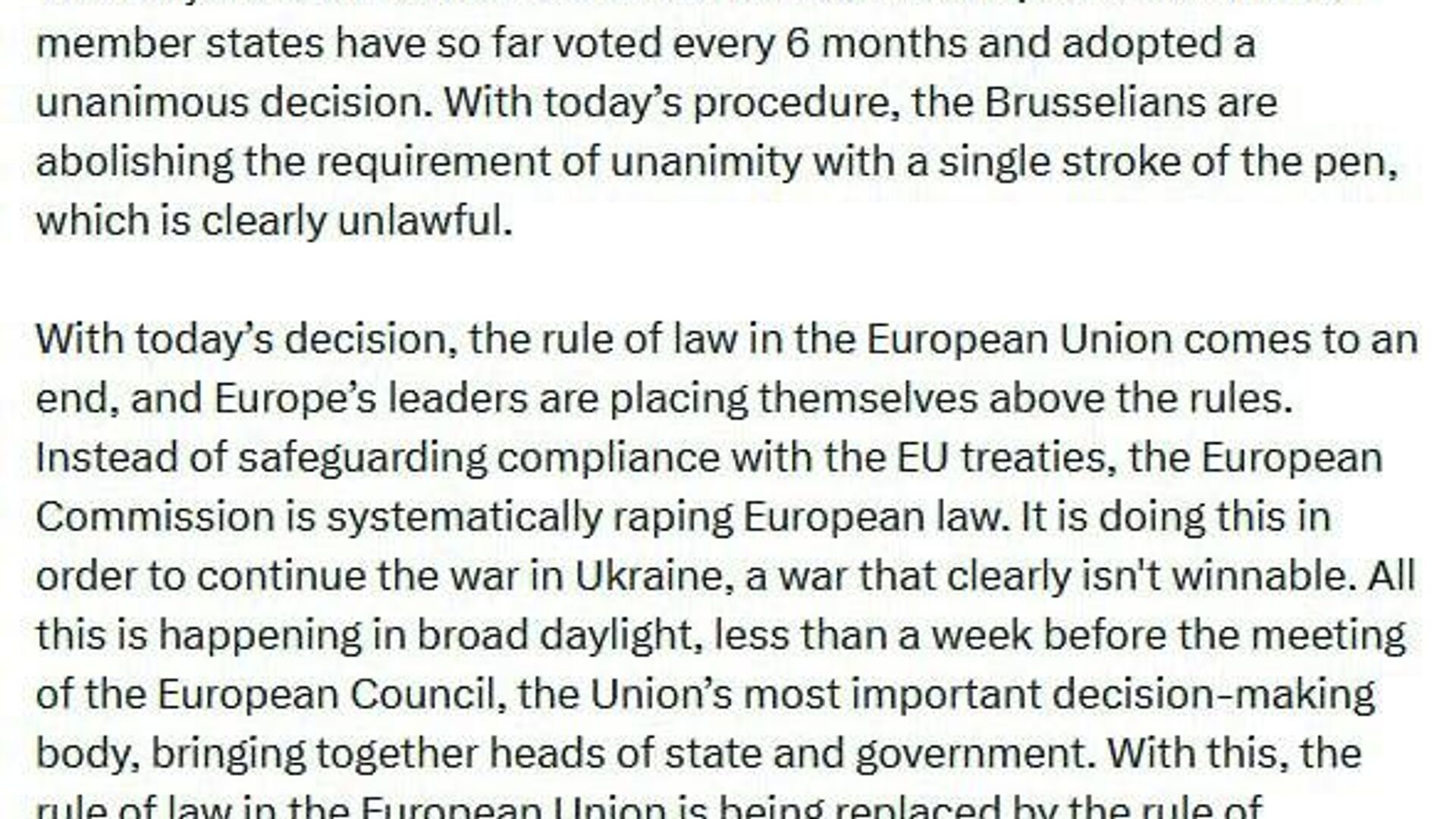 نخست وزیر مجارستان: قصد اتحادیه اروپا برای توقف رأی‌گیری در مورد دارایی‌های مسدود شده روسیه هر شش ماه یکبار، آشکارا غیرقانونی است - اسپوتنیک ایران  , 1920, 12.12.2025