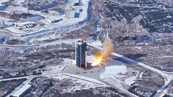 چین با موفقیت ماهواره جدید رصد زمین، زیوآن III-04، را به مدار پرتاب کرد - اسپوتنیک ایران  