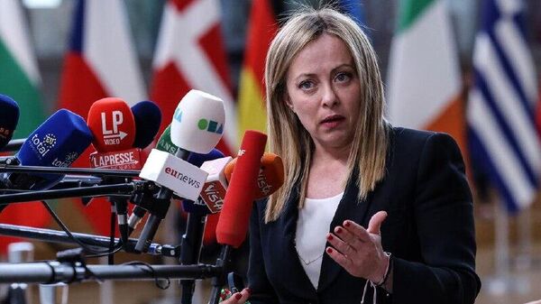 ملونی: ایتالیا نیروهای نظامی به عنوان بخشی از «نیروهای چندملیتی» به اوکراین اعزام نخواهد کرد - اسپوتنیک ایران  