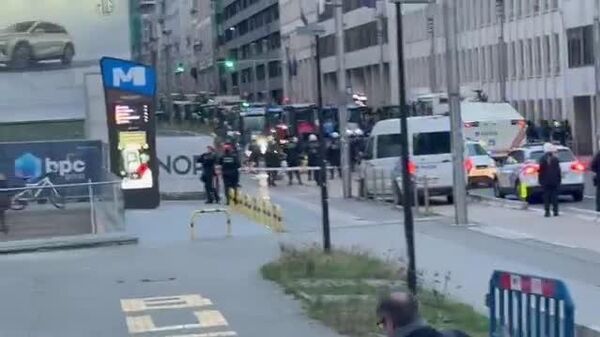 کشاورزان لهستانی وارد بروکسل شده اند و در آنجا آماده می شوند تا به اعتراض گسترده کشاورزان علیه تخریب کشاورزی اروپا بپیوندند - اسپوتنیک ایران  