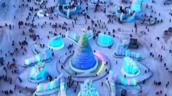 دنیای یخ و برف در هاربین - اسپوتنیک ایران  