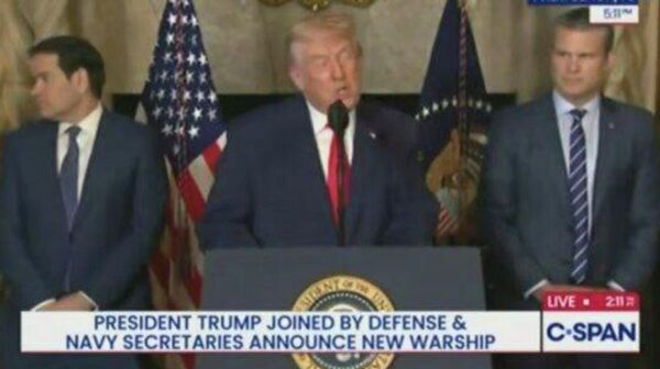 ترامپ از ساخت ناوهای جنگی جدید «کلاس ترامپ» خبر داد - اسپوتنیک ایران  