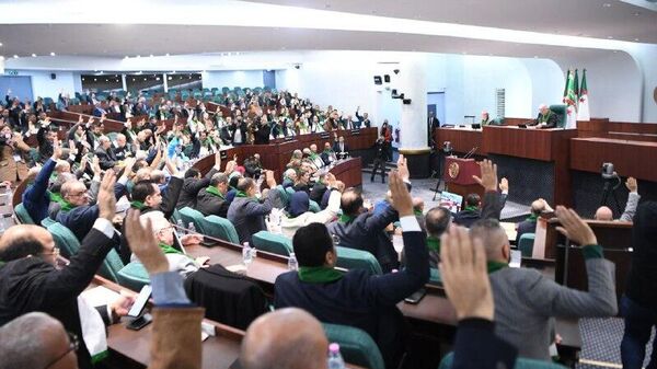 پارلمان الجزایر به اتفاق آرا قانونی را تصویب کرد که استعمار فرانسه را جرم‌ اعلام می‌کند - اسپوتنیک ایران  