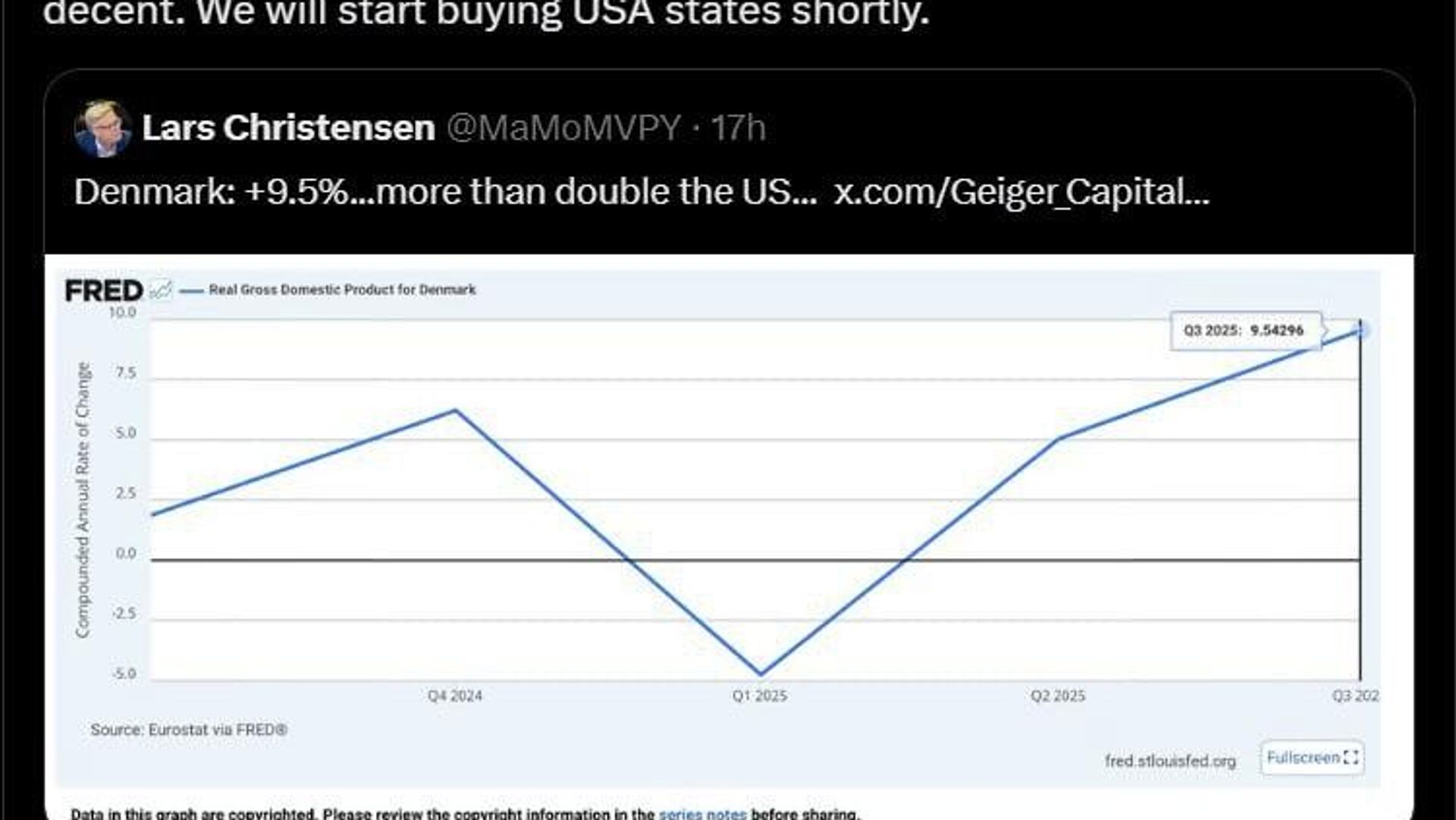 نماینده مجلس دانمارک پیشنهاد خرید ایالتهای آمریکا را مطرح کرد، در حالی که واشنگتن به گرینلند چشم دوخته است نماینده مجلس دانمارک پیشنهاد خرید ایالتهای آمریکا را مطرح کرد، در حالی که واشنگتن به گرینلند چشم دوخته است - اسپوتنیک ایران , 1920, 25.12.2025