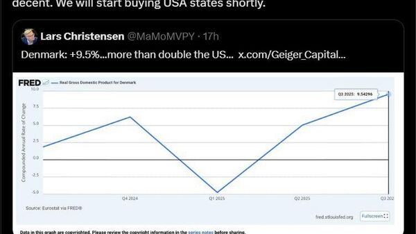 نماینده مجلس دانمارک پیشنهاد خرید ایالت‌های آمریکا را مطرح کرد، در حالی که واشنگتن به گرینلند چشم دوخته است - اسپوتنیک ایران  