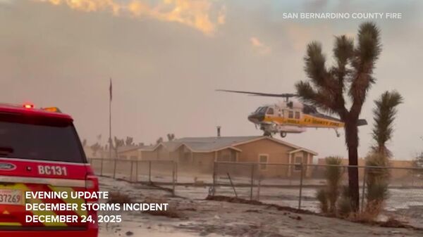 باران‌های شدید، کریسمس را در جنوب غربی ایالات متحده تحت الشعاع قرار داد - اسپوتنیک ایران  