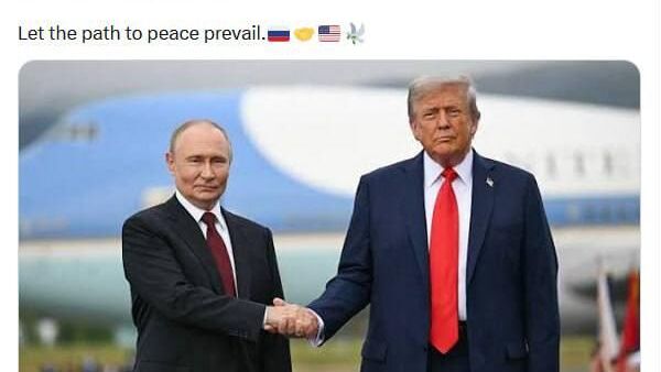فرستاده ویژه روسیه، عکسی از پوتین و ترامپ منتشر کرد: «بگذارید مسیر صلح پیروز شود» - اسپوتنیک ایران  