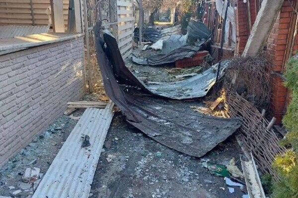 اولین تصاویر از محل حمله پهپادی نیروهای مسلح اوکراین در خورلی خرسون - اسپوتنیک ایران  